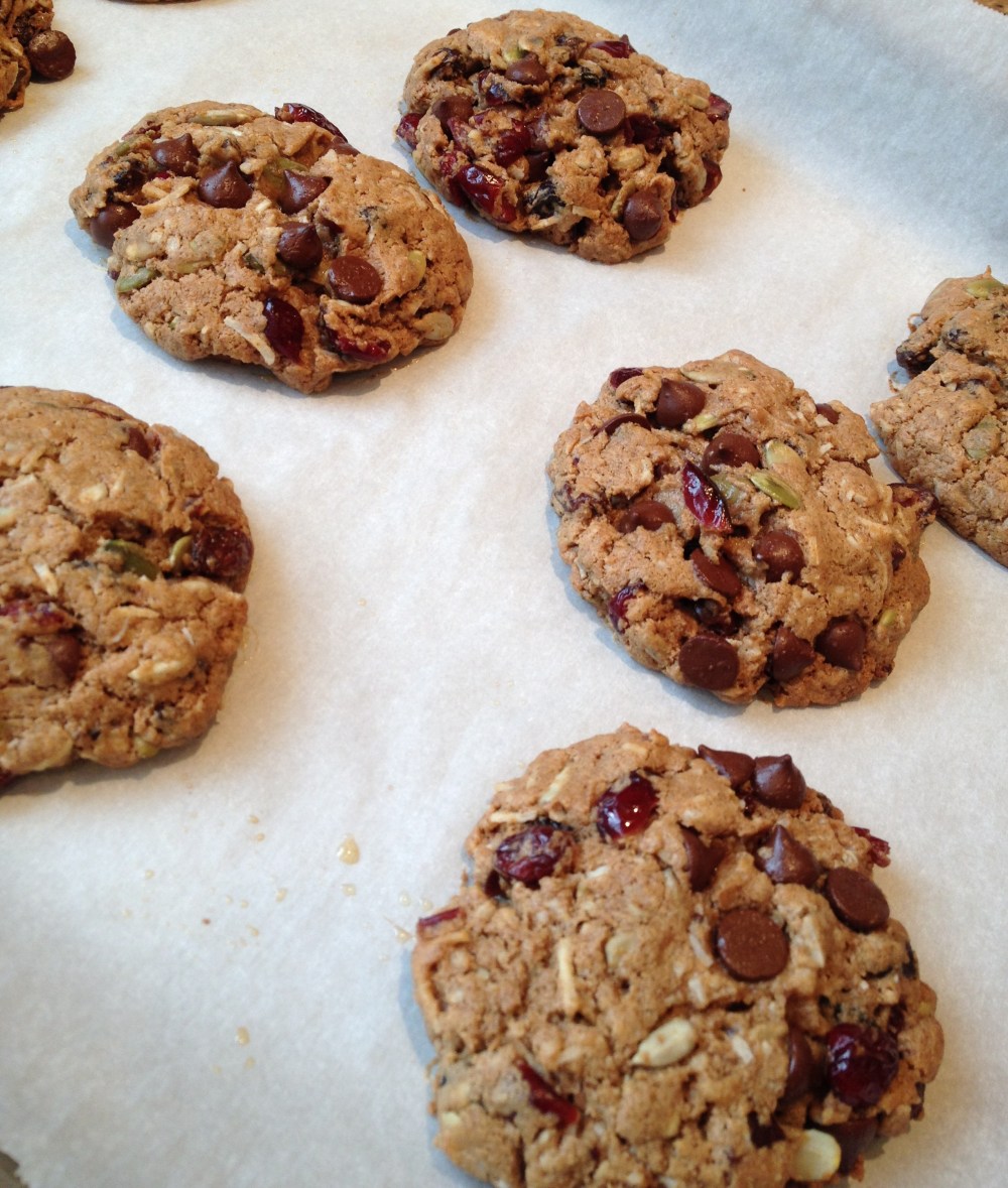 Gluten free_cow crumbs_almond butter_cookies_paleo_dark chocolate_dairy free_flourless
