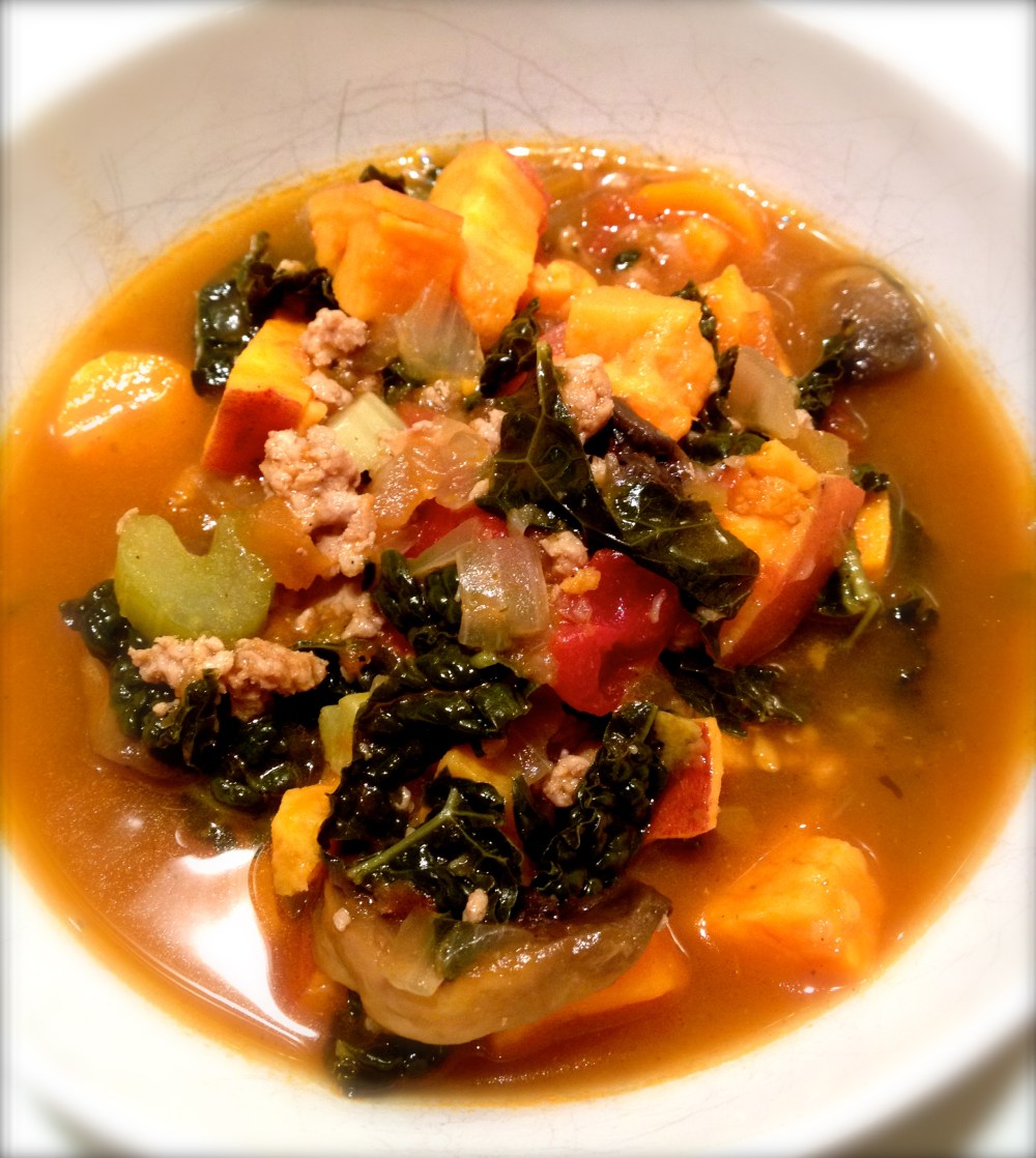 cow crumbs, gluten free, i love the fall, turkey salsa soup, soup, dairy free, cardigans, healthy soup, paleo soup