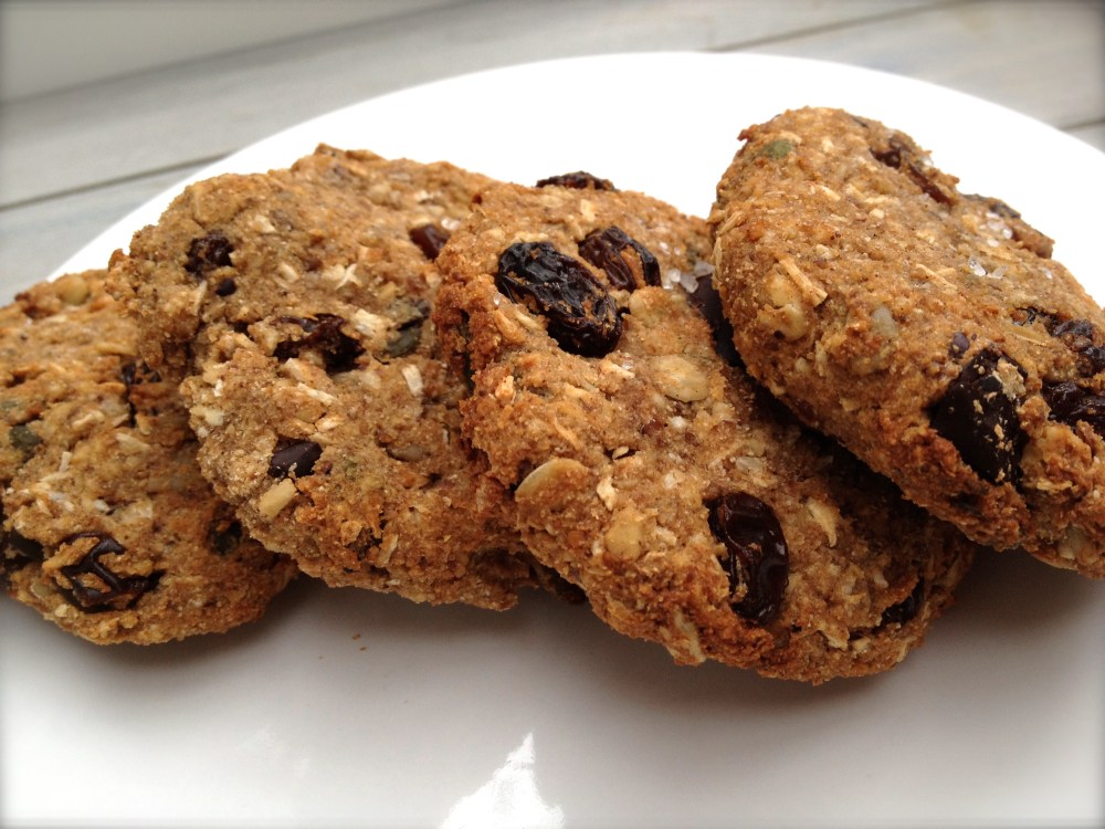 cow crumbs, cookies, kitchen sink cookies, gluten free, dairy free, allergen free, vegan, trail mix cookie, healthy cookie