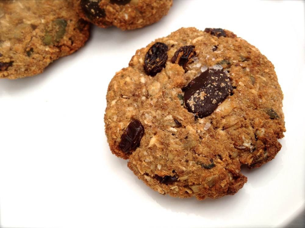 cow crumbs, cookies, kitchen sink cookies, gluten free, dairy free, allergen free, vegan, trail mix cookie, healthy cookie