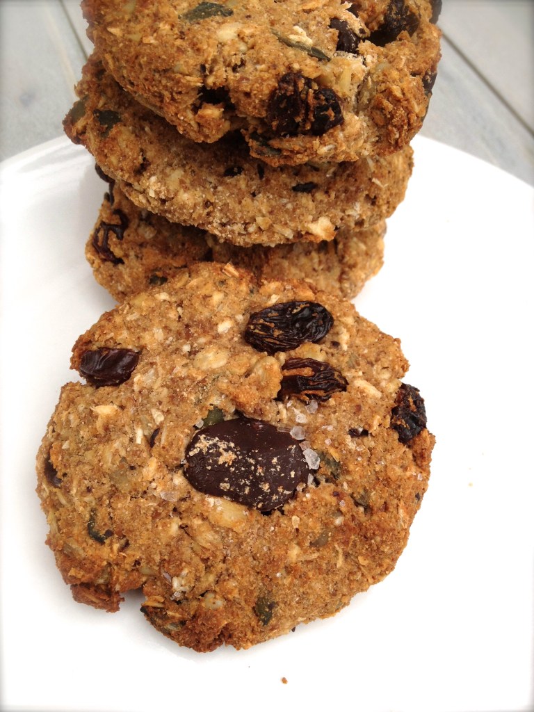 cow crumbs, cookies, kitchen sink cookies, gluten free, dairy free, allergen free, vegan, trail mix cookie, healthy cookie