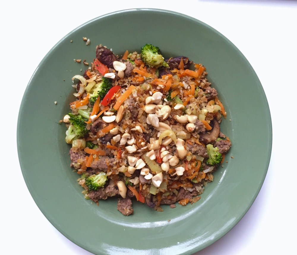 Beef Stir fry with Cauli Rice (1)