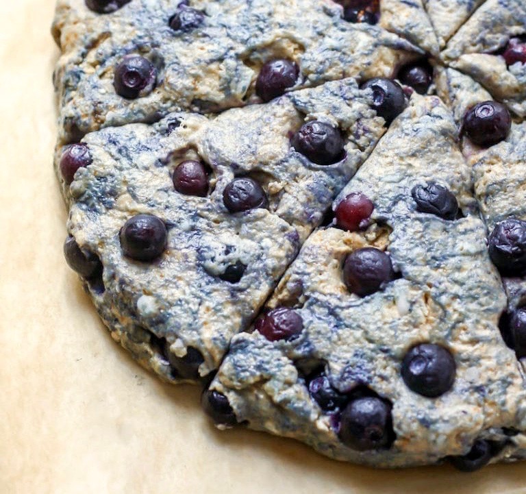 Paleo Blueberry Scone