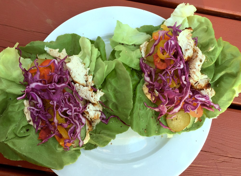 chicken-lettuce-wrap