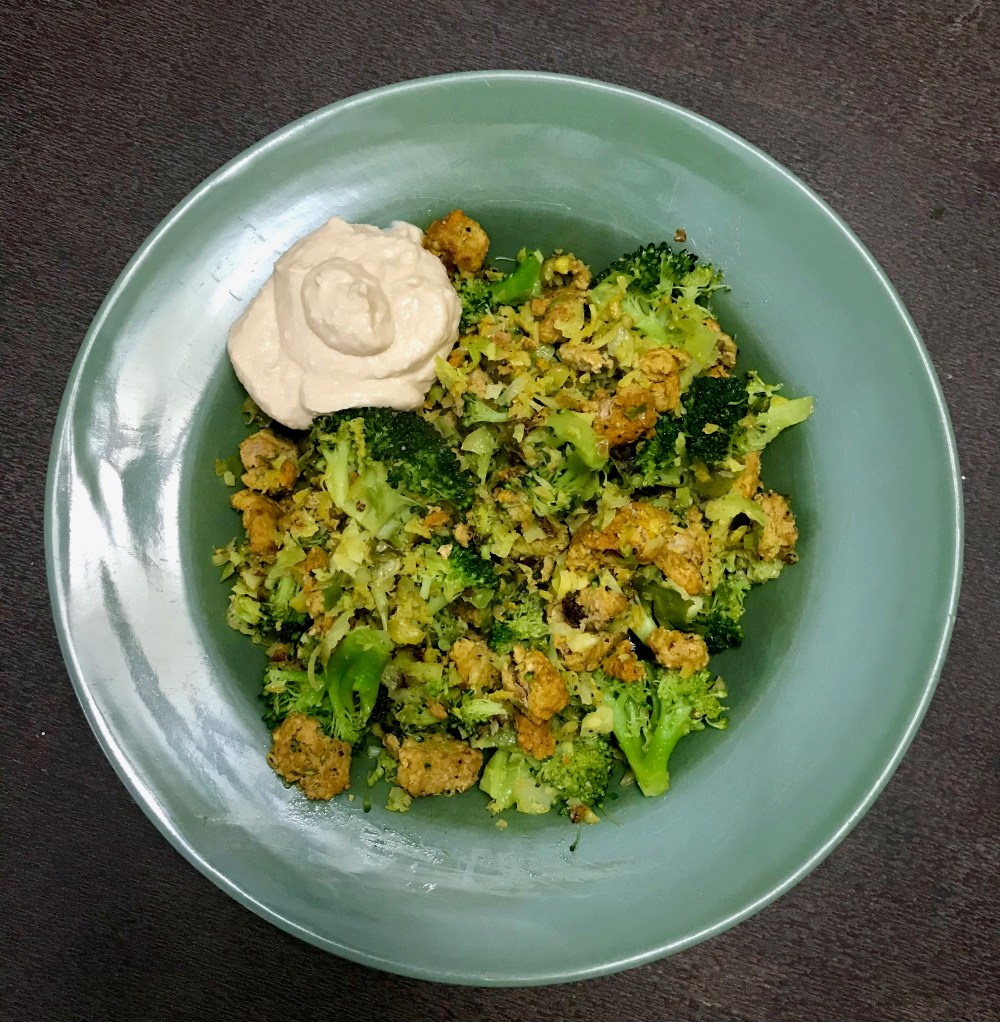 Gluten free broccoli Brussel Sprouts